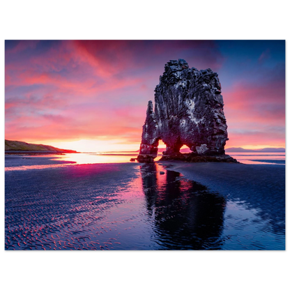 Rock of Fire and Sky - Poster - Arthena