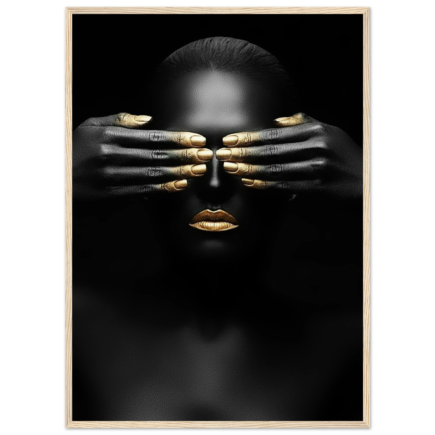 Vision in Gold - Poster - Arthena
