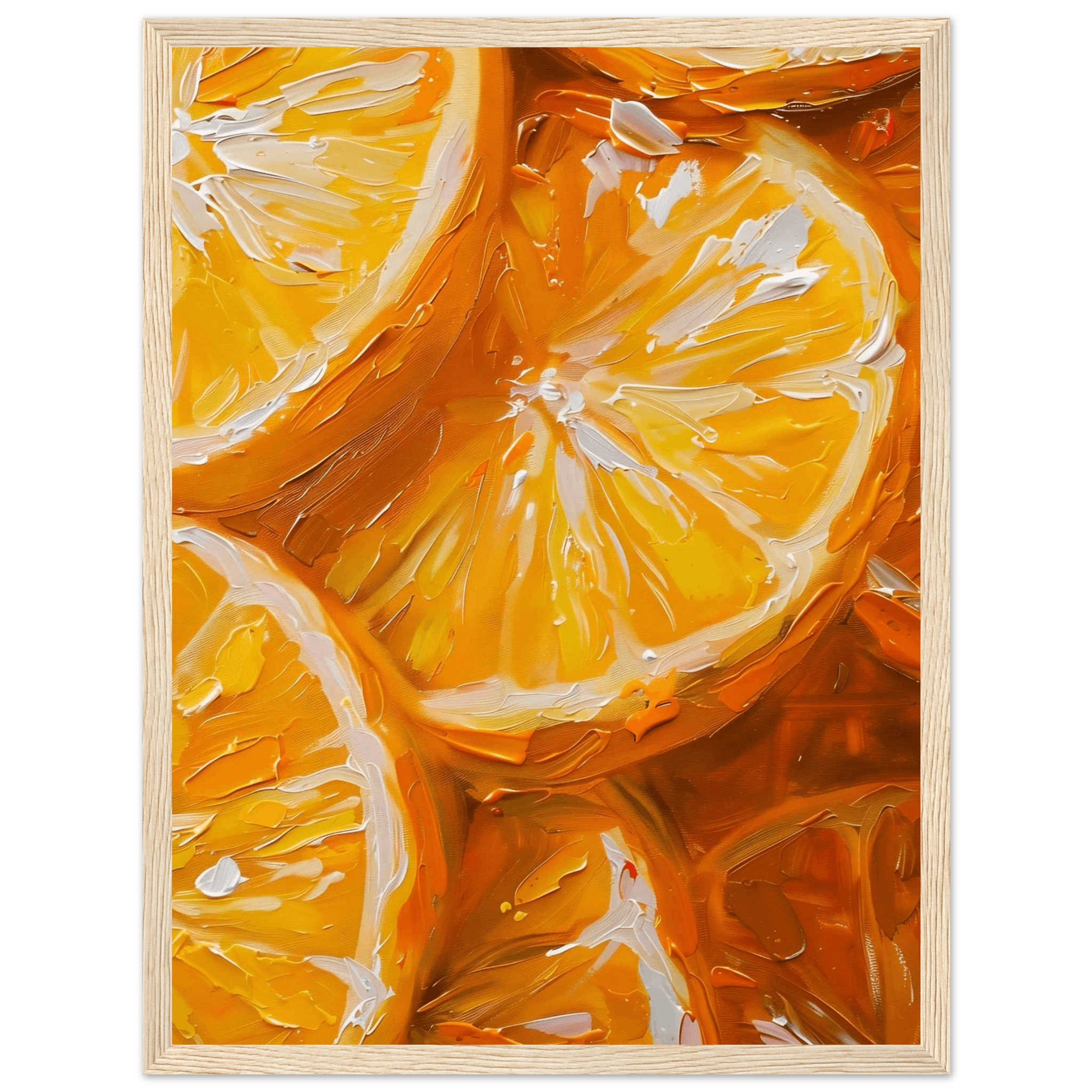 Slices of Orange - Poster - Arthena