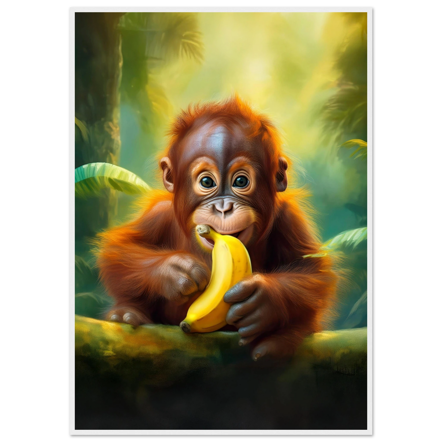 Orangutang Baby - Poster - Arthena