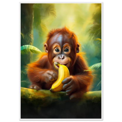 Orangutang Baby - Poster - Arthena