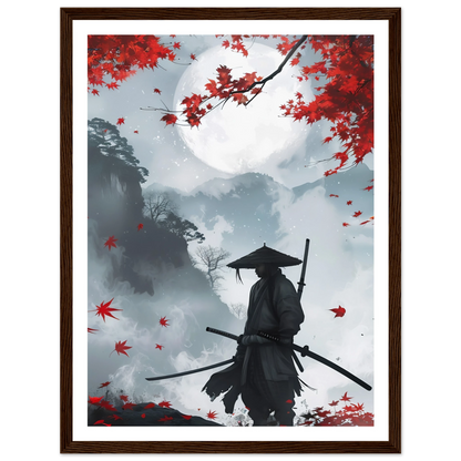 Crimson Leaves - Poster - Arthena