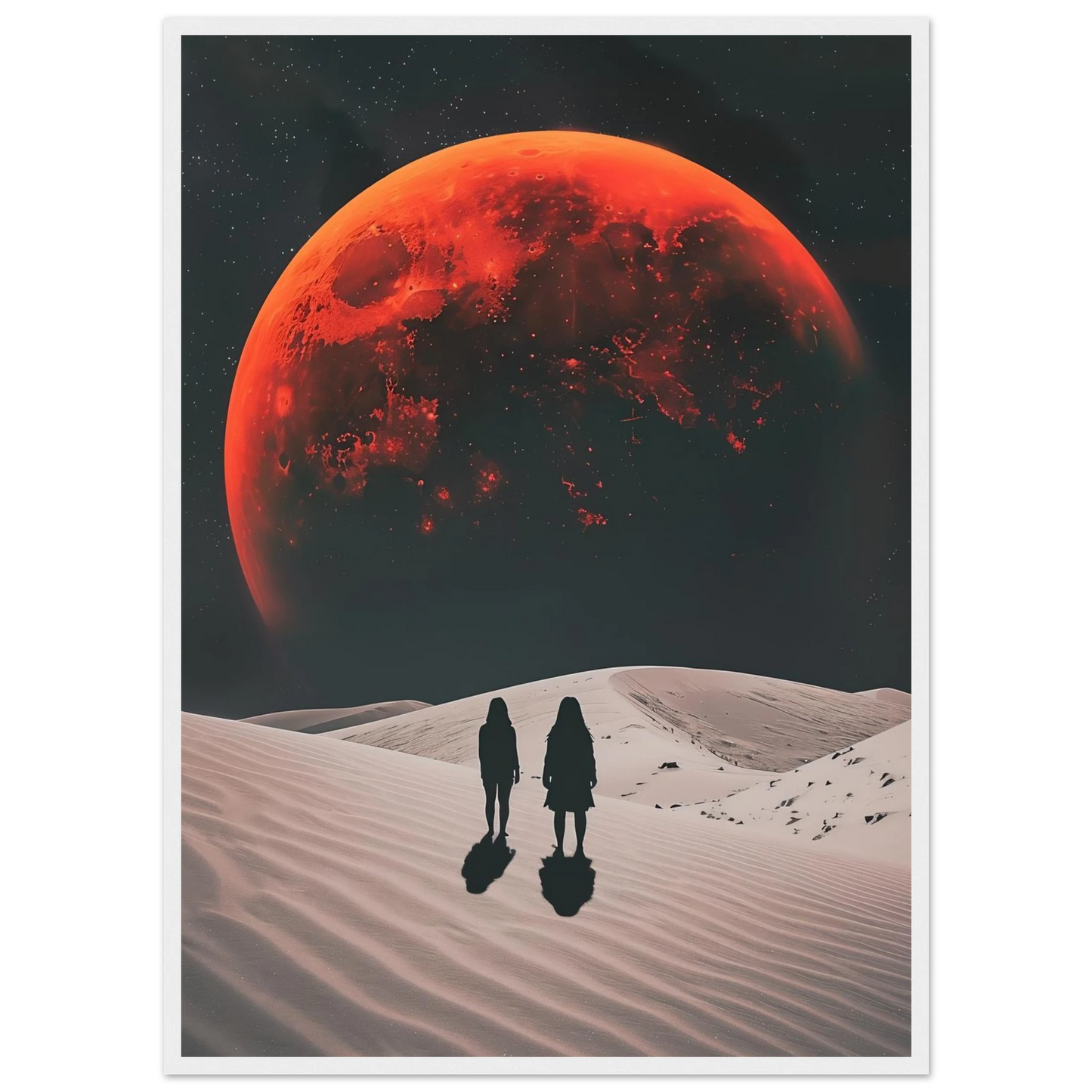 Two Gazes Towards the Unknown - Poster - Arthena
