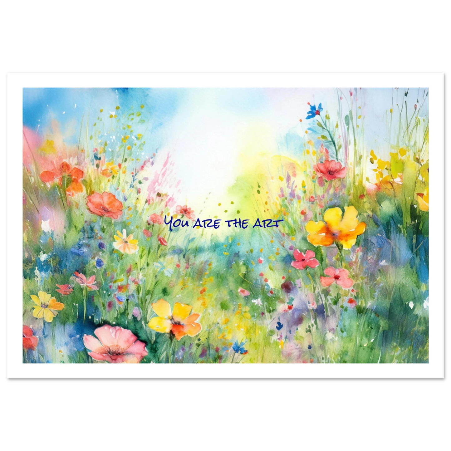 You Are The Art - Poster - Arthena