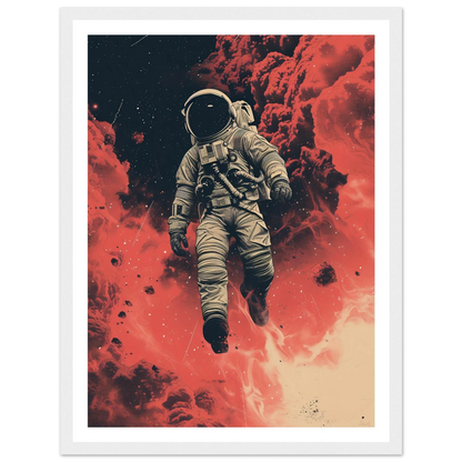 Scarlet Skies The Astronaut - Poster - Arthena