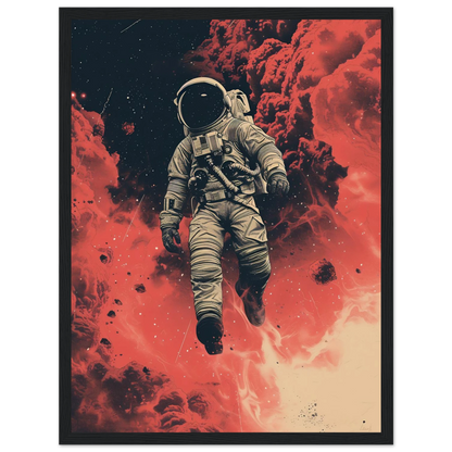 Scarlet Skies The Astronaut - Poster - Arthena