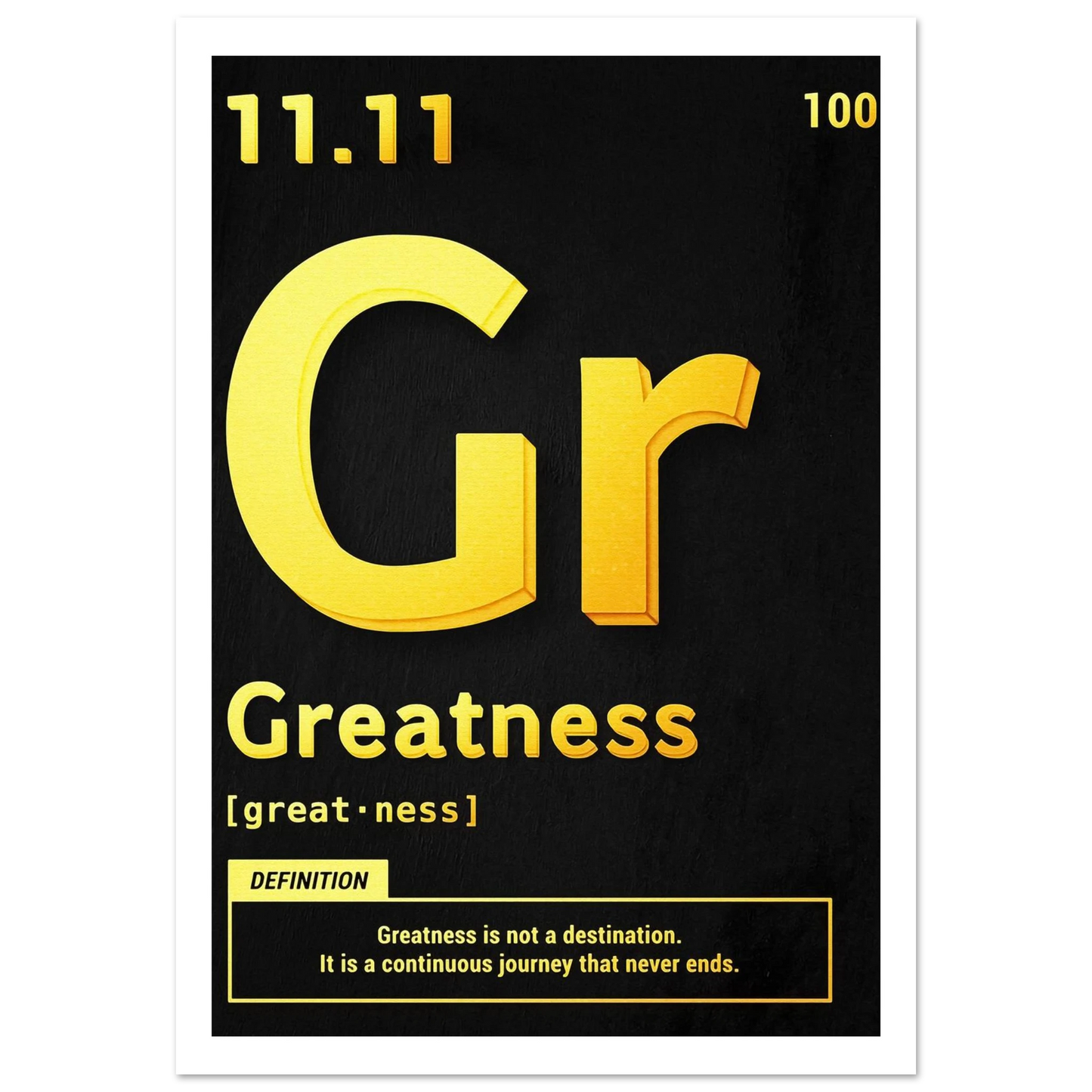 Greatness - Poster - Arthena