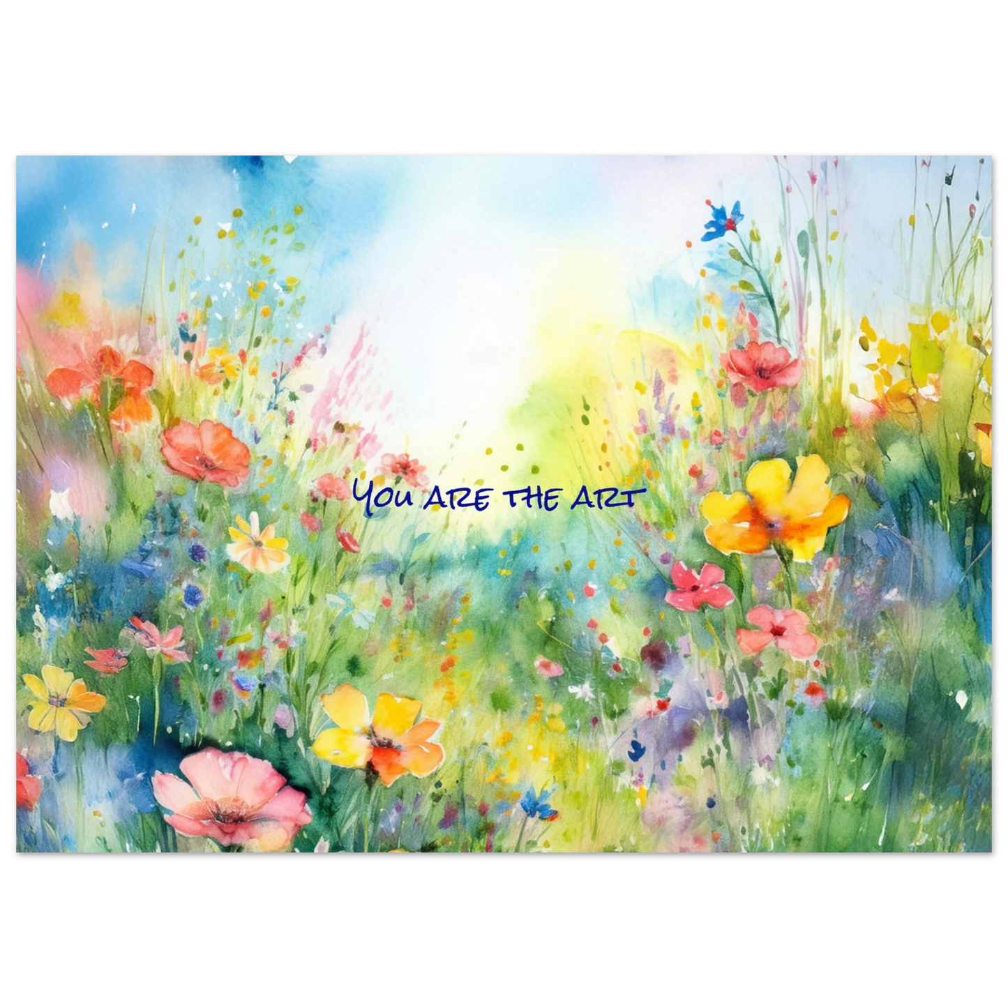 You Are The Art - Poster - Arthena