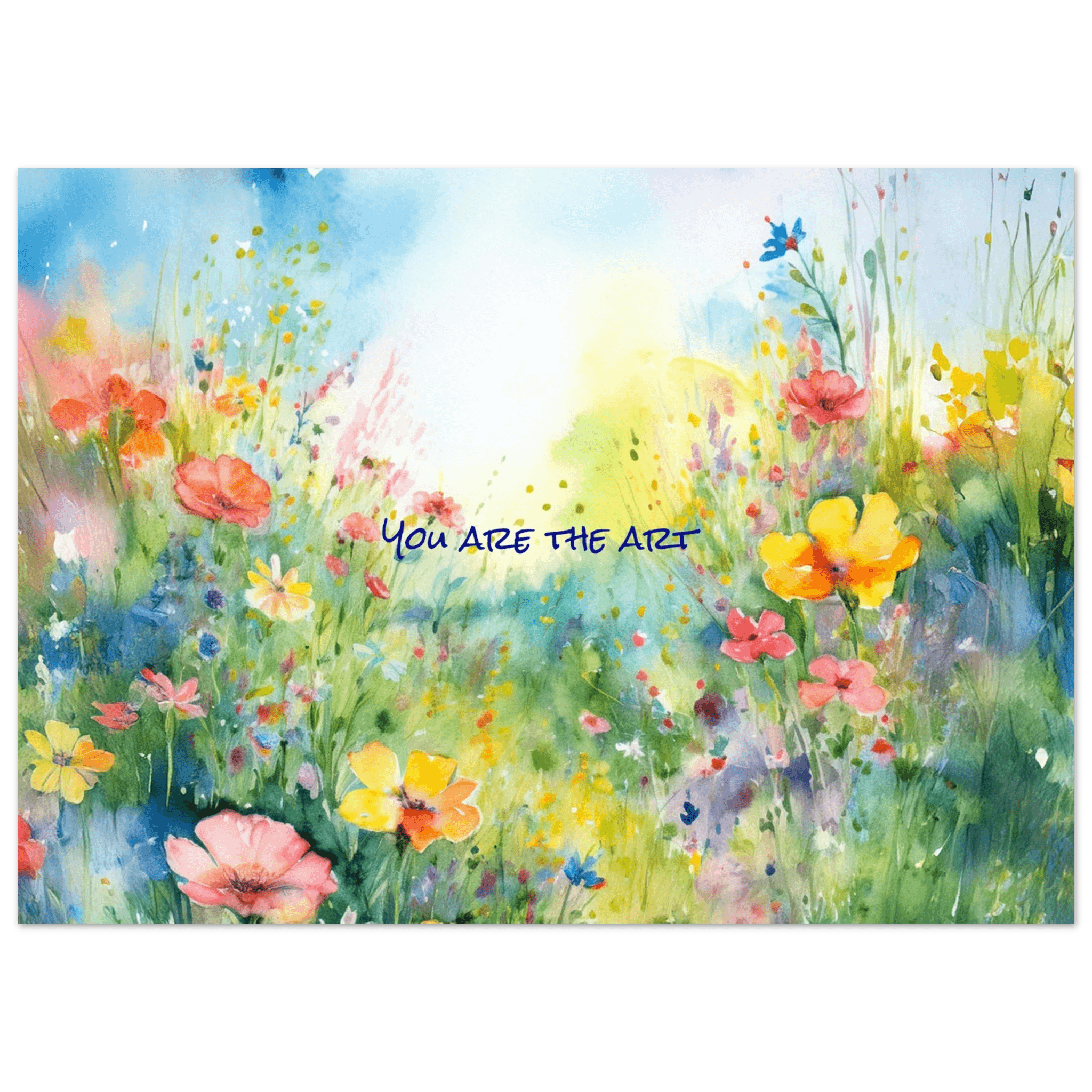 You Are The Art - Poster - Arthena