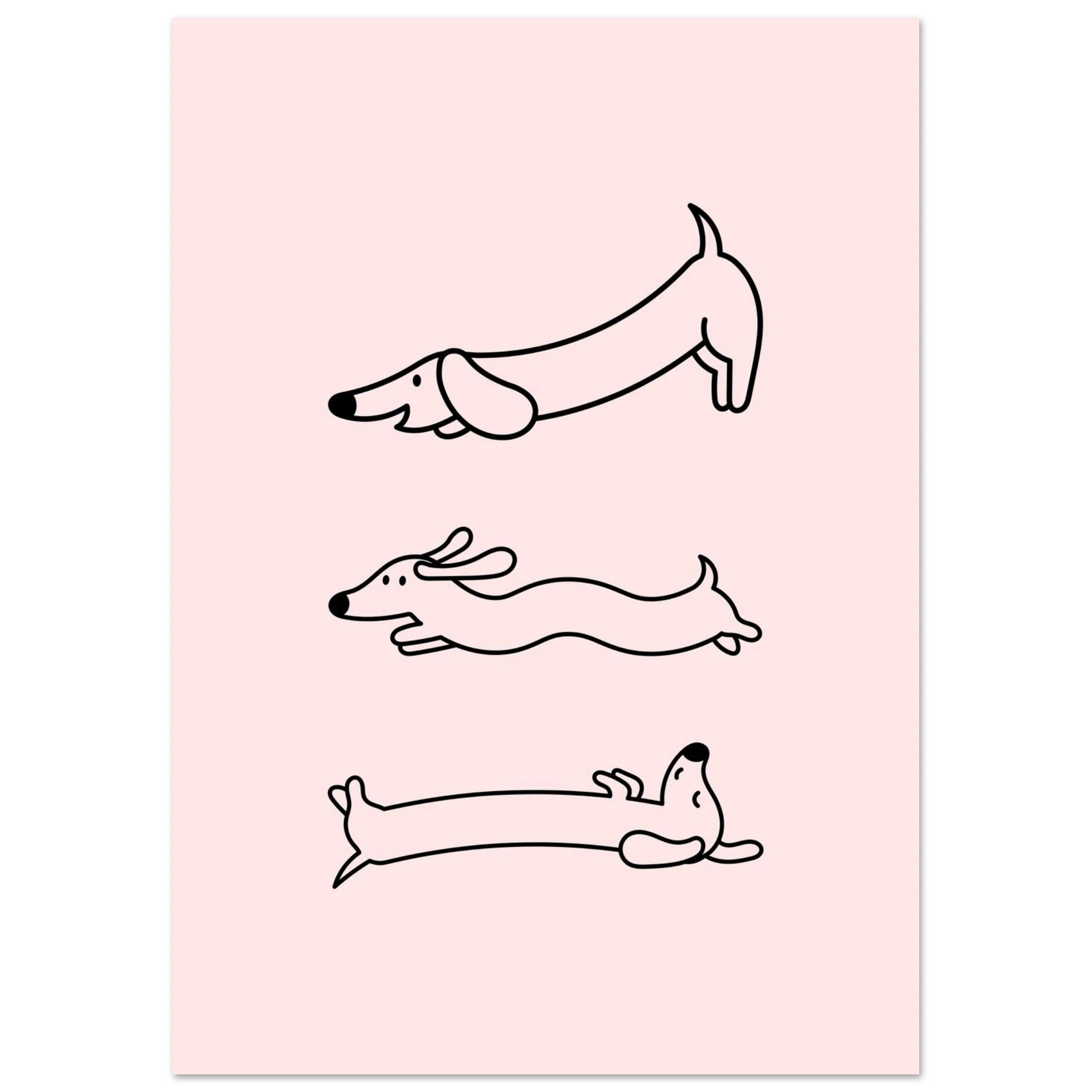 Happy Wienerdog - Poster - Arthena