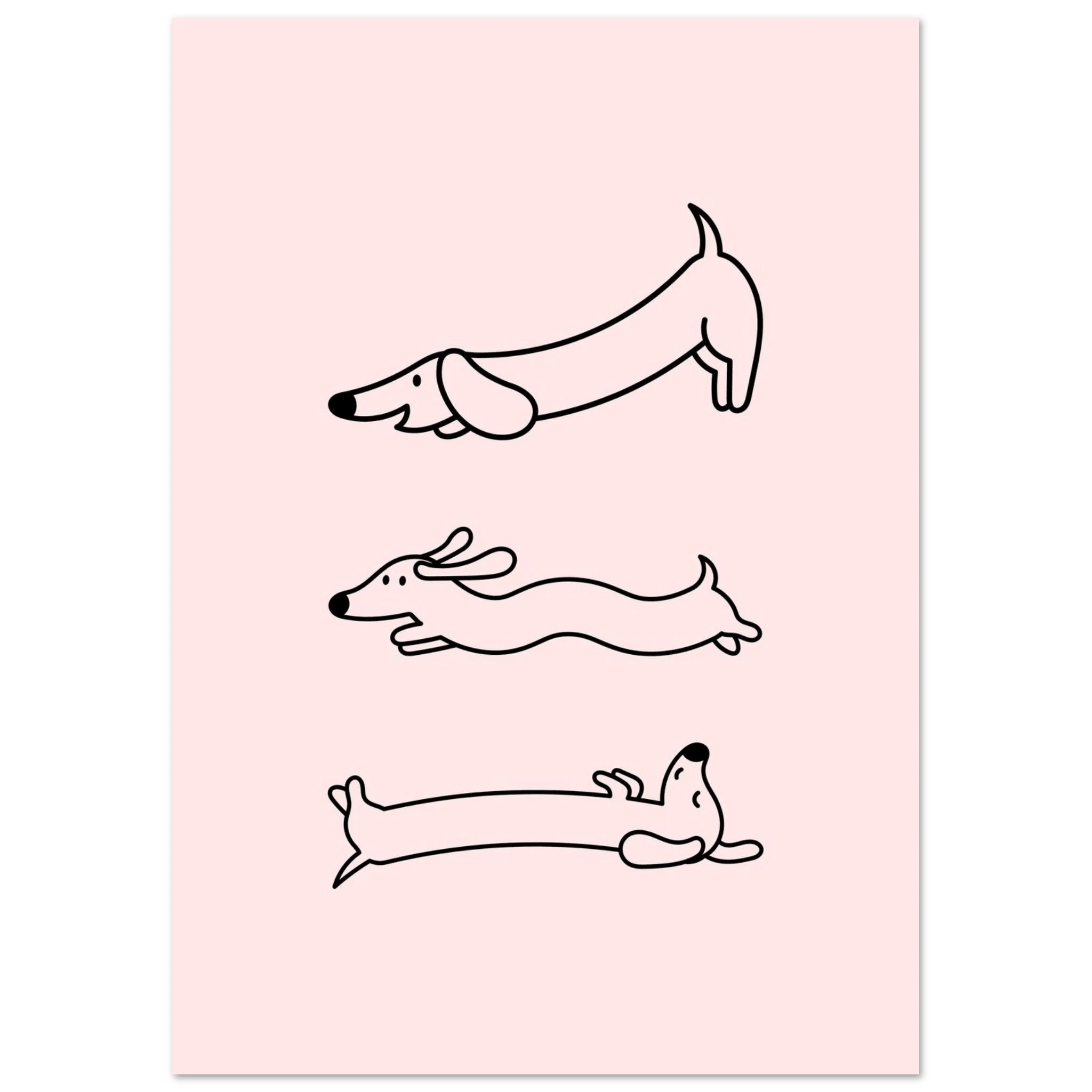 Happy Wienerdog - Poster - Arthena