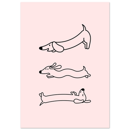 Happy Wienerdog - Poster - Arthena