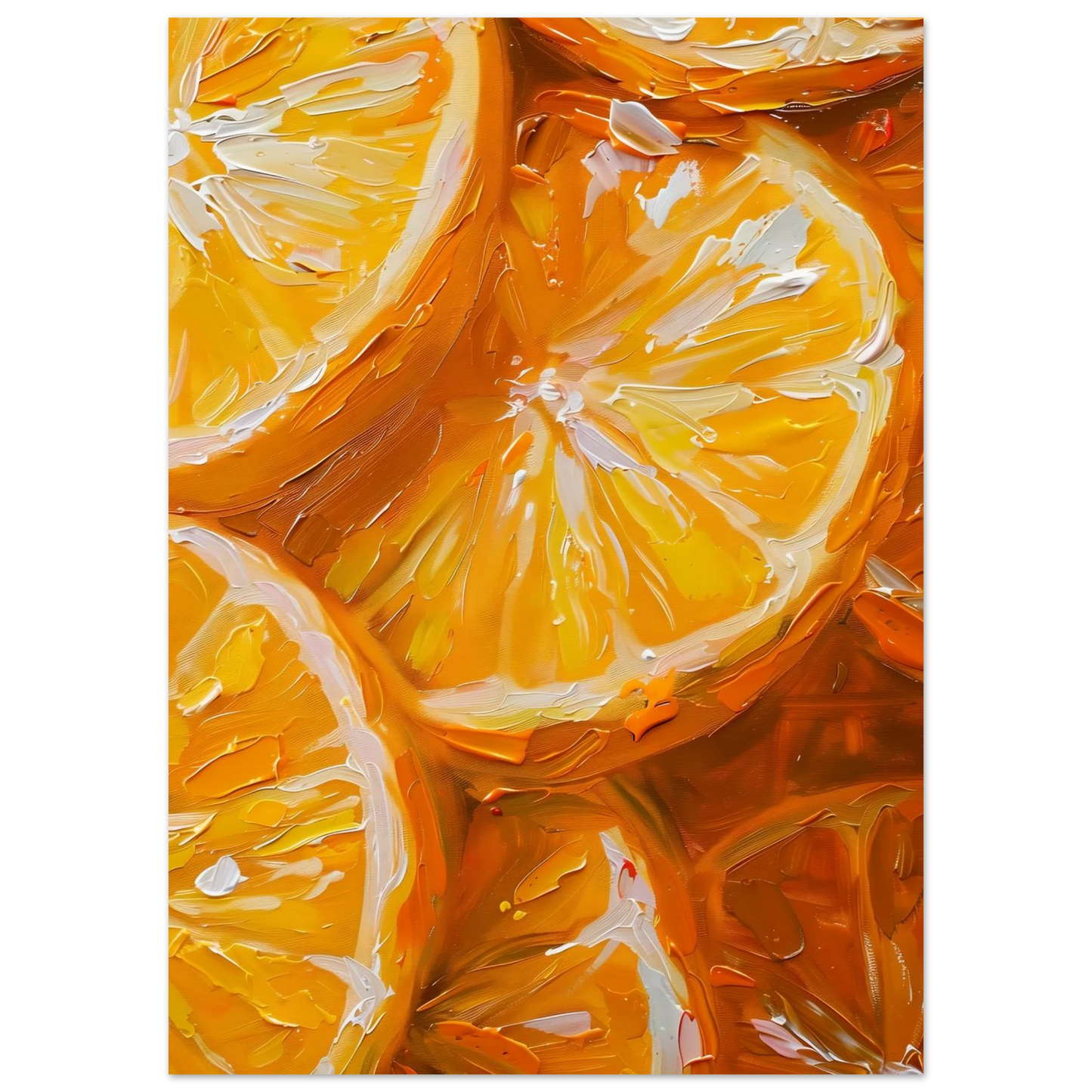Slices of Orange - Poster - Arthena