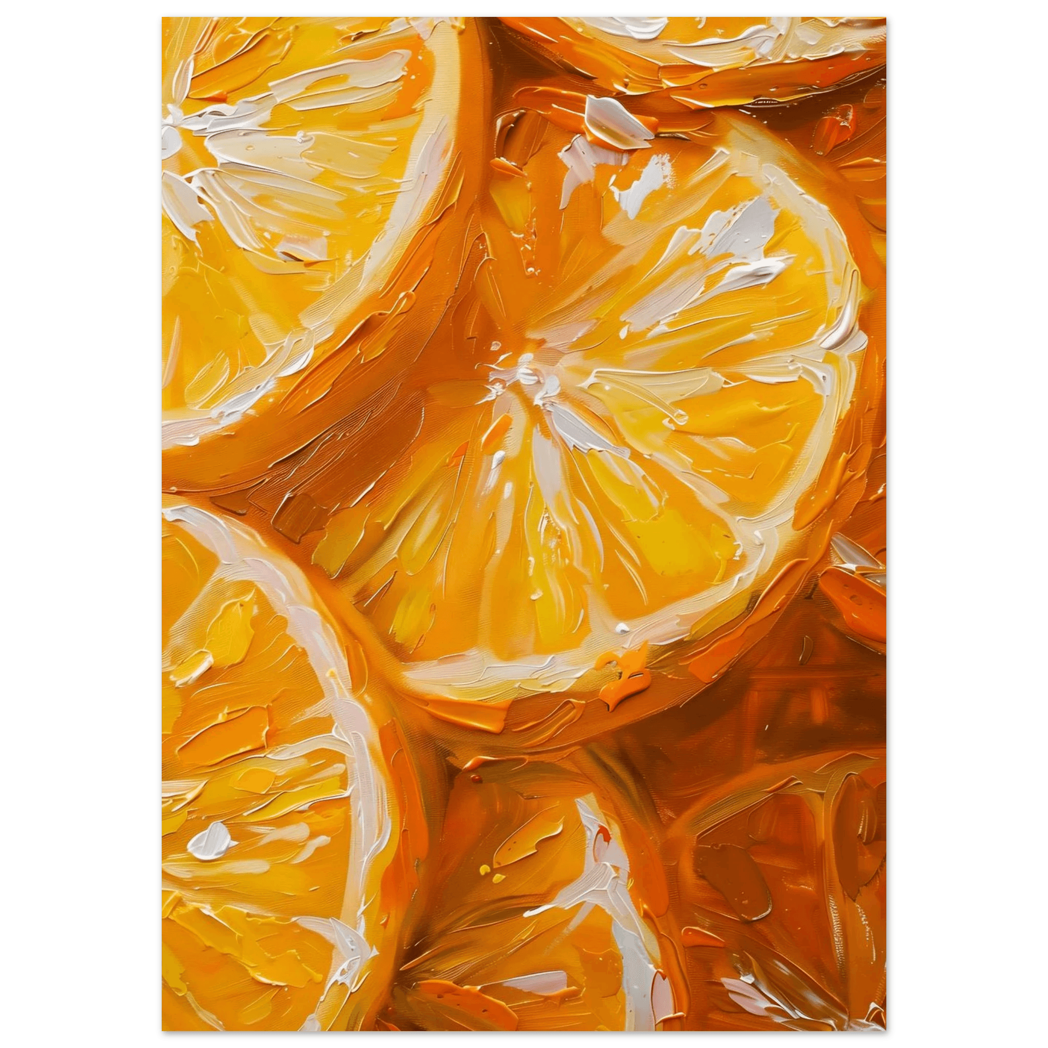 Slices of Orange - Poster - Arthena