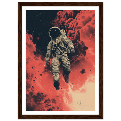 Scarlet Skies The Astronaut - Poster - Arthena