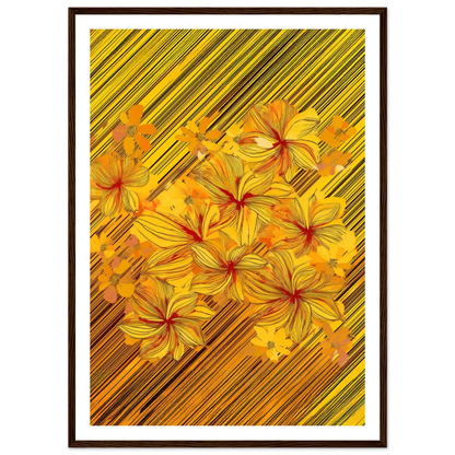Golden Blossoms - Poster - Arthena