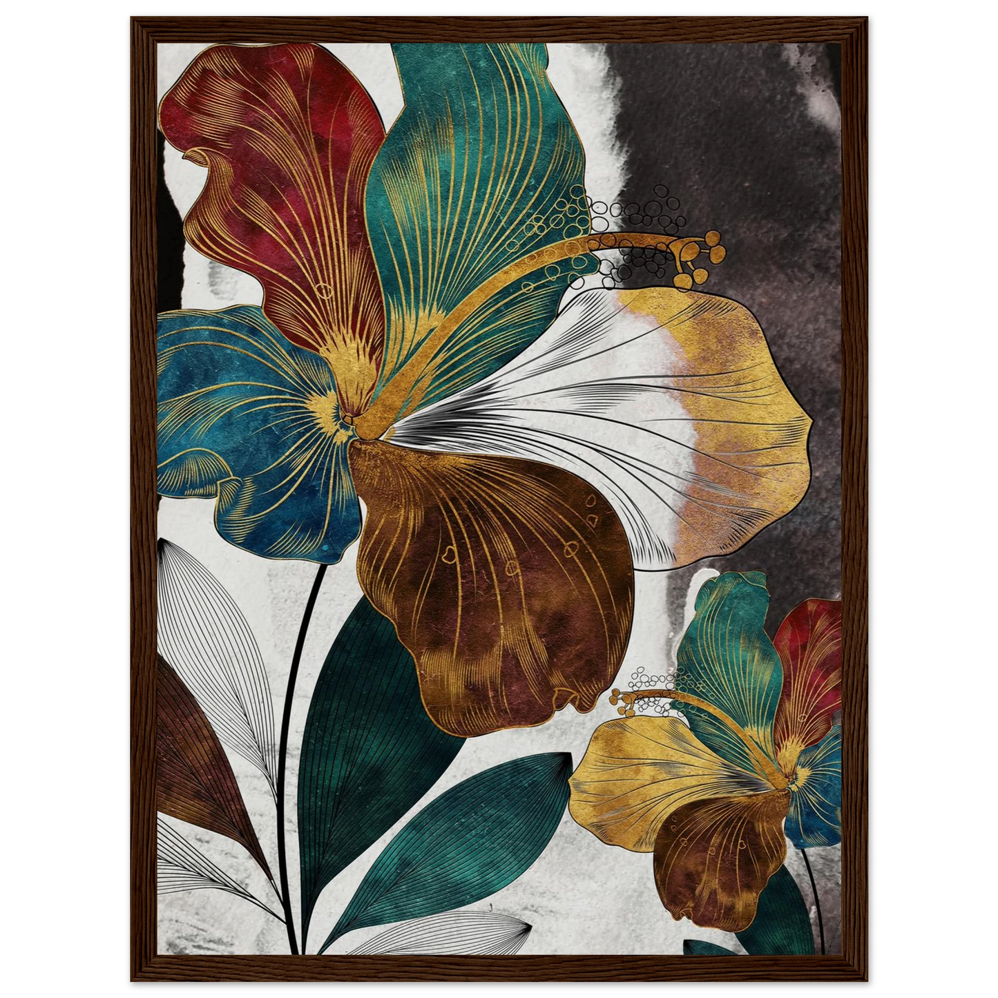Golden Bloom Symphony - Poster - Arthena