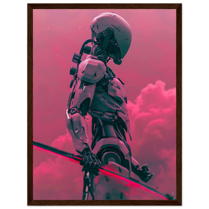 Battle Droid in the Rosy Mist - Poster - Arthena