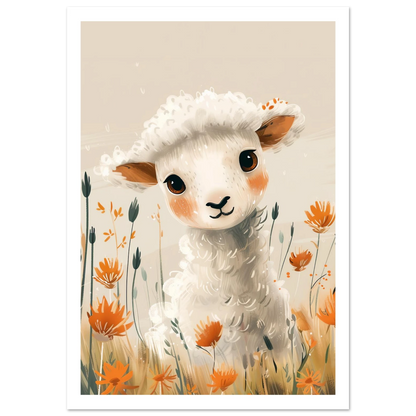 Baby Lamb - Poster - Arthena