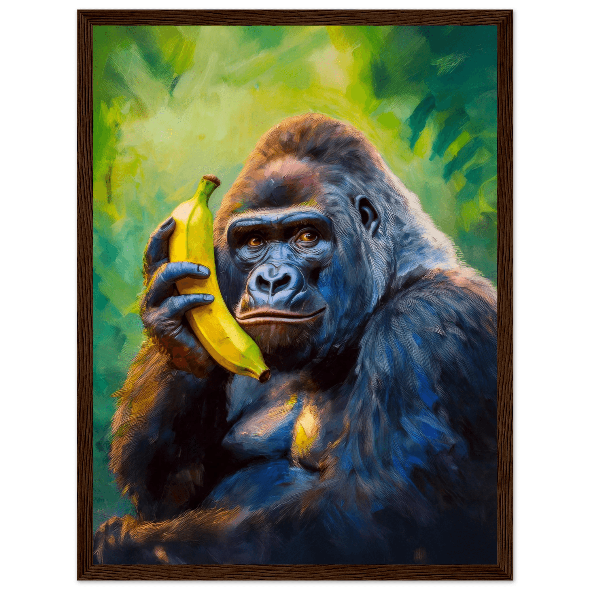 Gorilla on the Line - Poster - Arthena