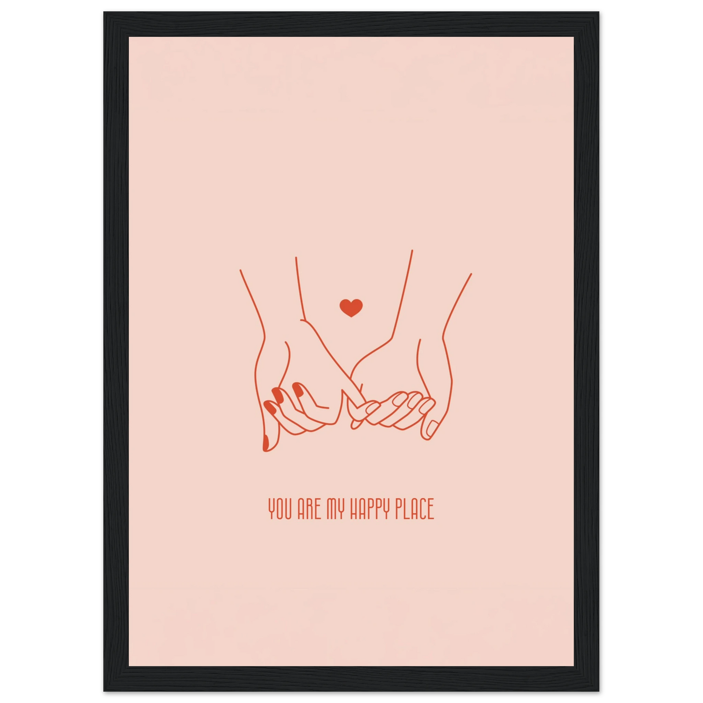 You are my happy place - Poster - Arthena