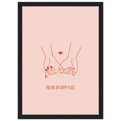 You are my happy place - Poster - Arthena