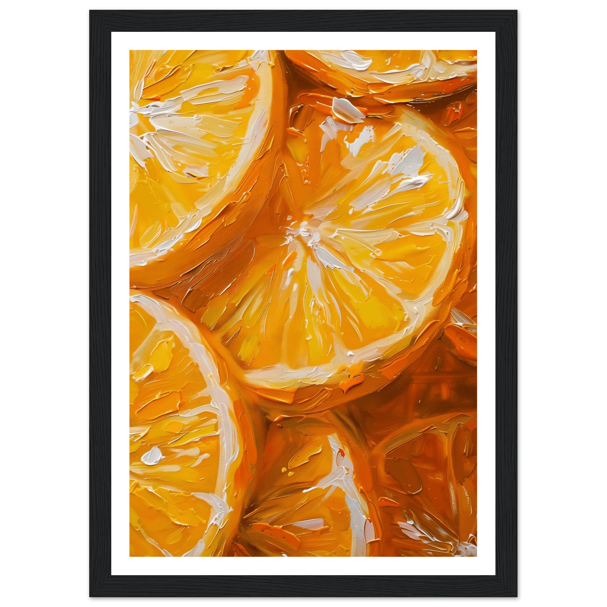 Slices of Orange - Poster - Arthena
