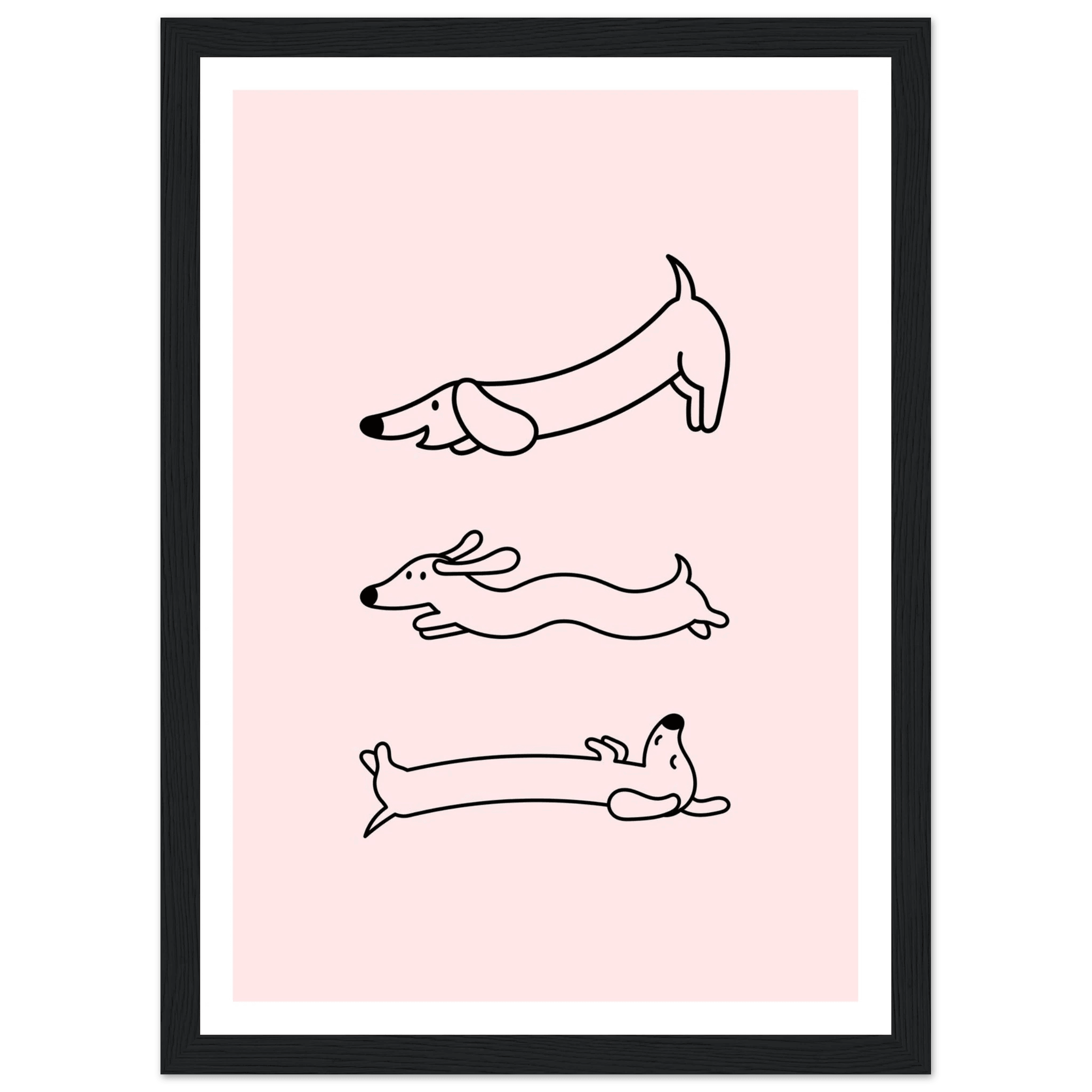 Happy Wienerdog - Poster - Arthena