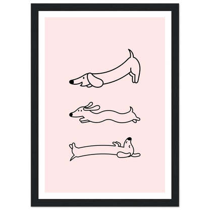 Happy Wienerdog - Poster - Arthena