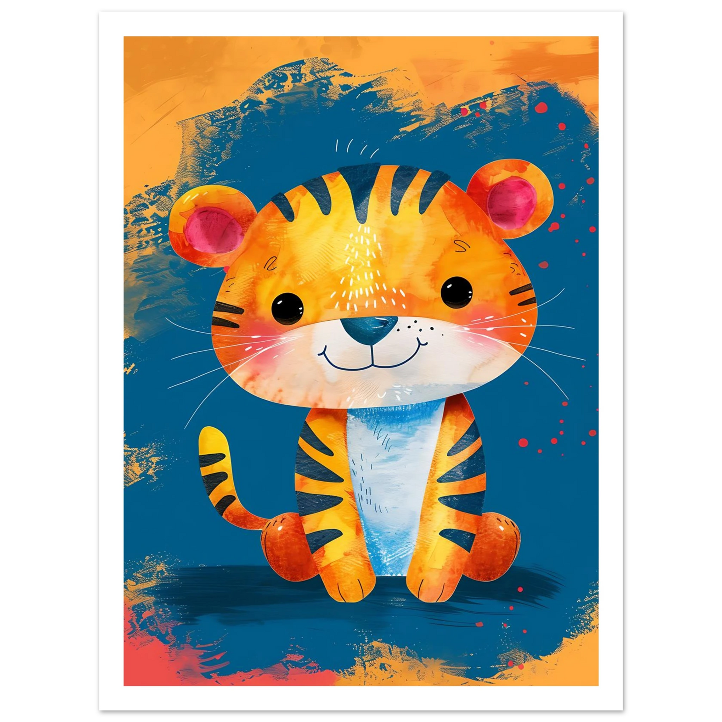 Baby Tiger - Poster - Arthena