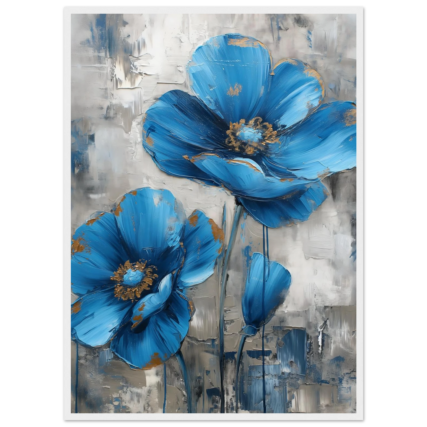 Blue in Bloom - Poster - Arthena