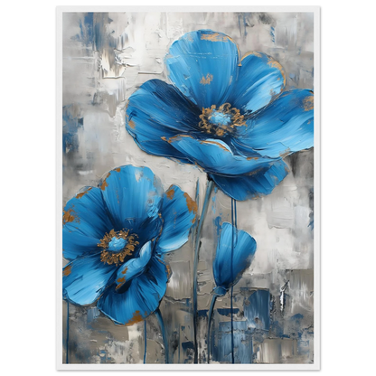 Blue in Bloom - Poster - Arthena