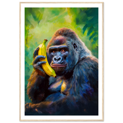Gorilla on the Line - Poster - Arthena