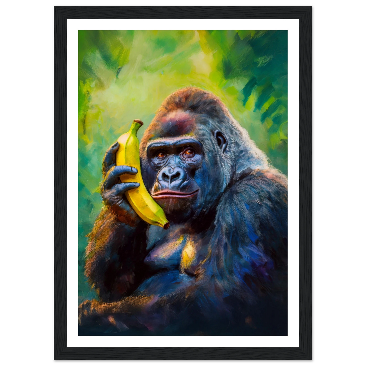 Gorilla on the Line - Poster - Arthena