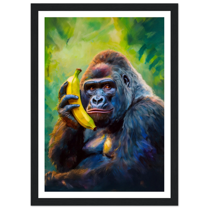 Gorilla on the Line - Poster - Arthena