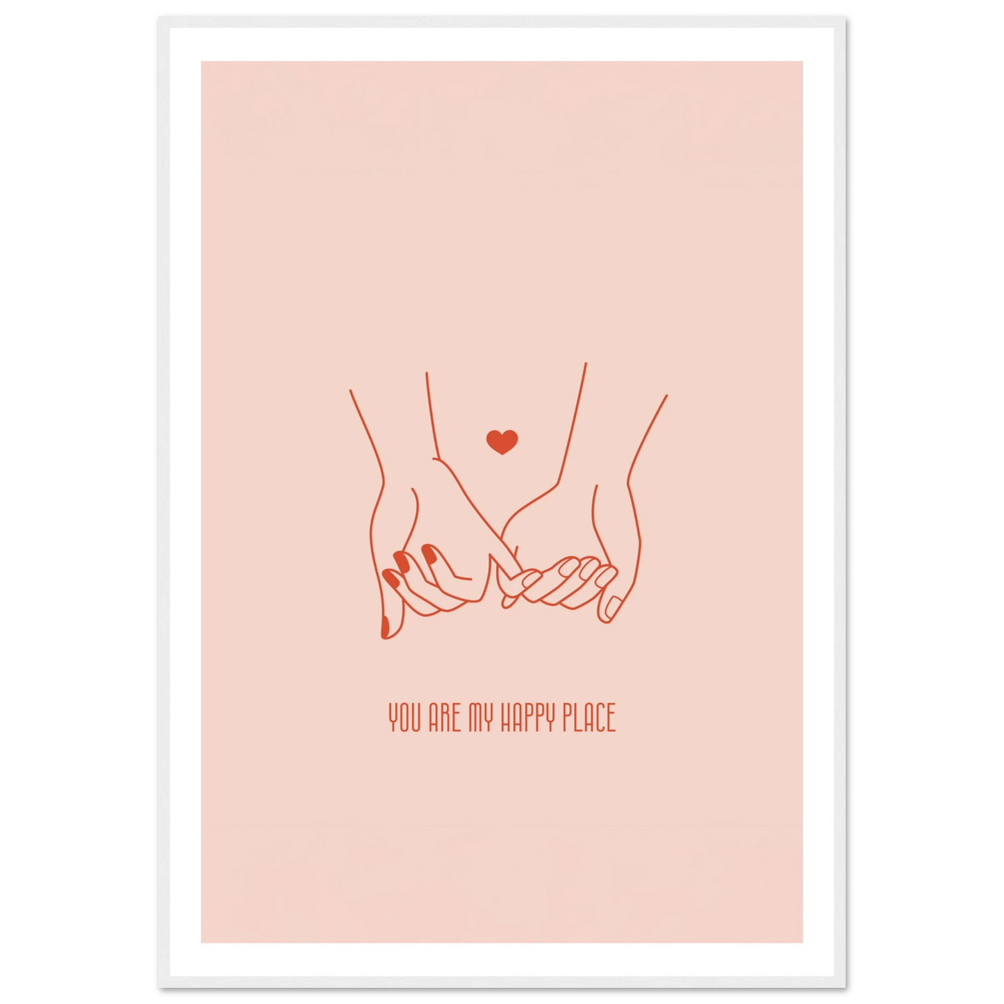 You are my happy place - Poster - Arthena