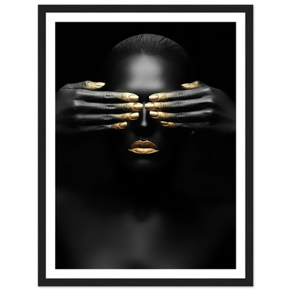 Vision in Gold - Poster - Arthena