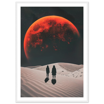 Two Gazes Towards the Unknown - Poster - Arthena