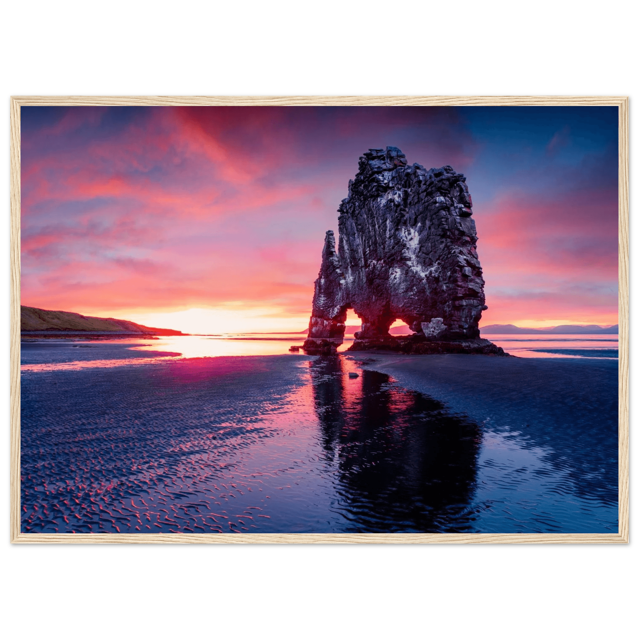 Rock of Fire and Sky - Poster - Arthena