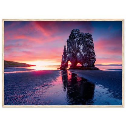 Rock of Fire and Sky - Poster - Arthena