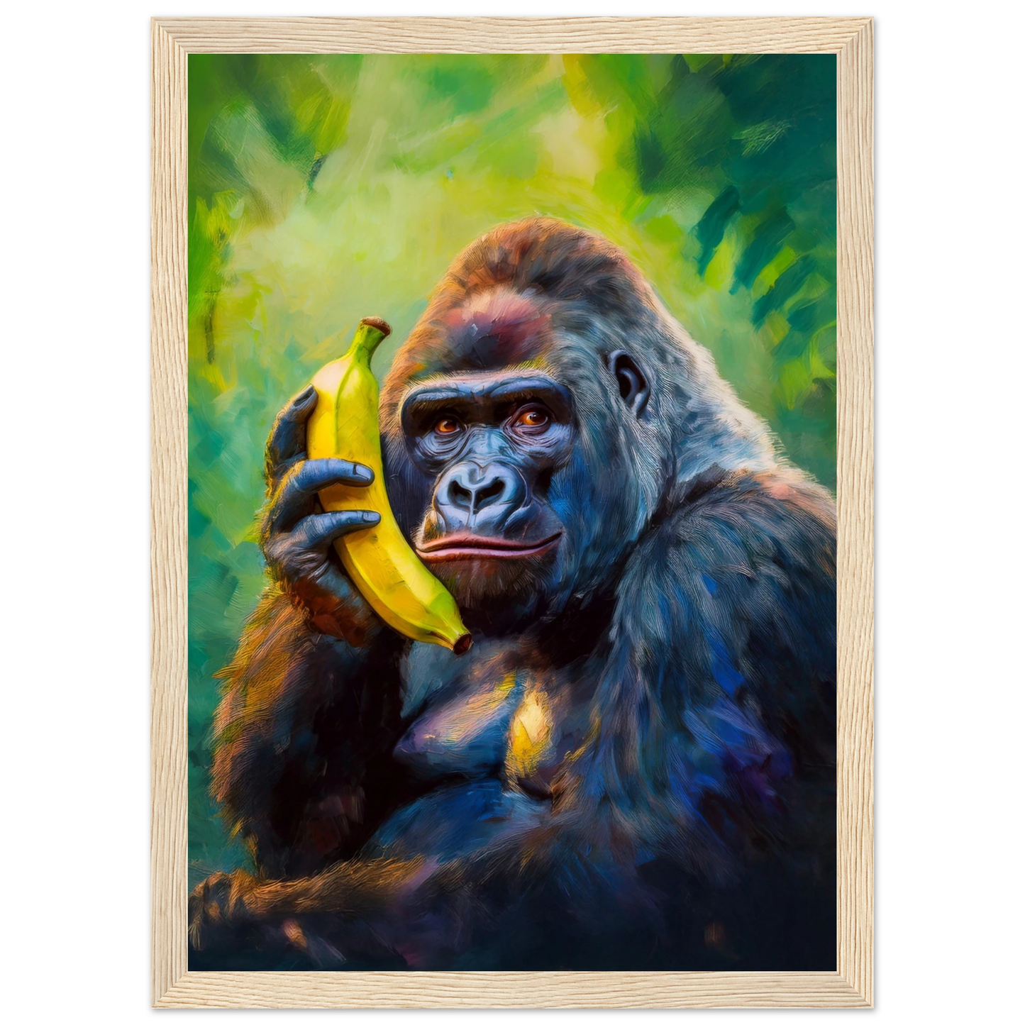 Gorilla on the Line - Poster - Arthena