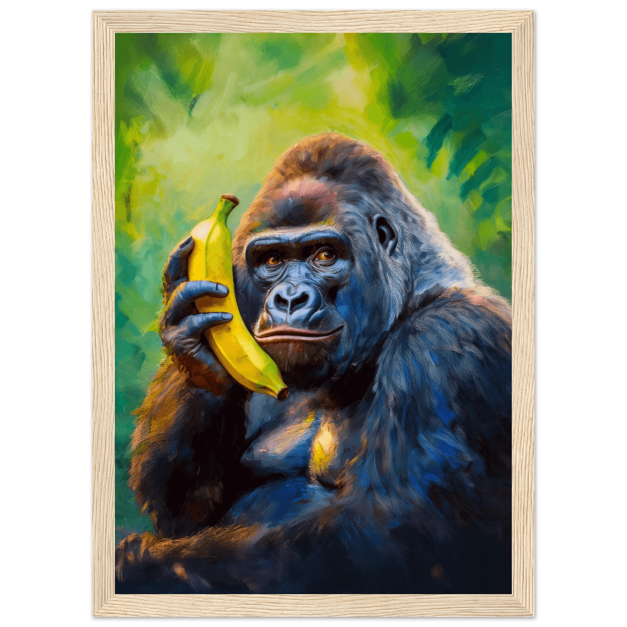 Gorilla on the Line - Poster - Arthena