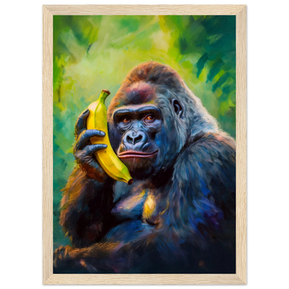 Gorilla on the Line - Poster - Arthena