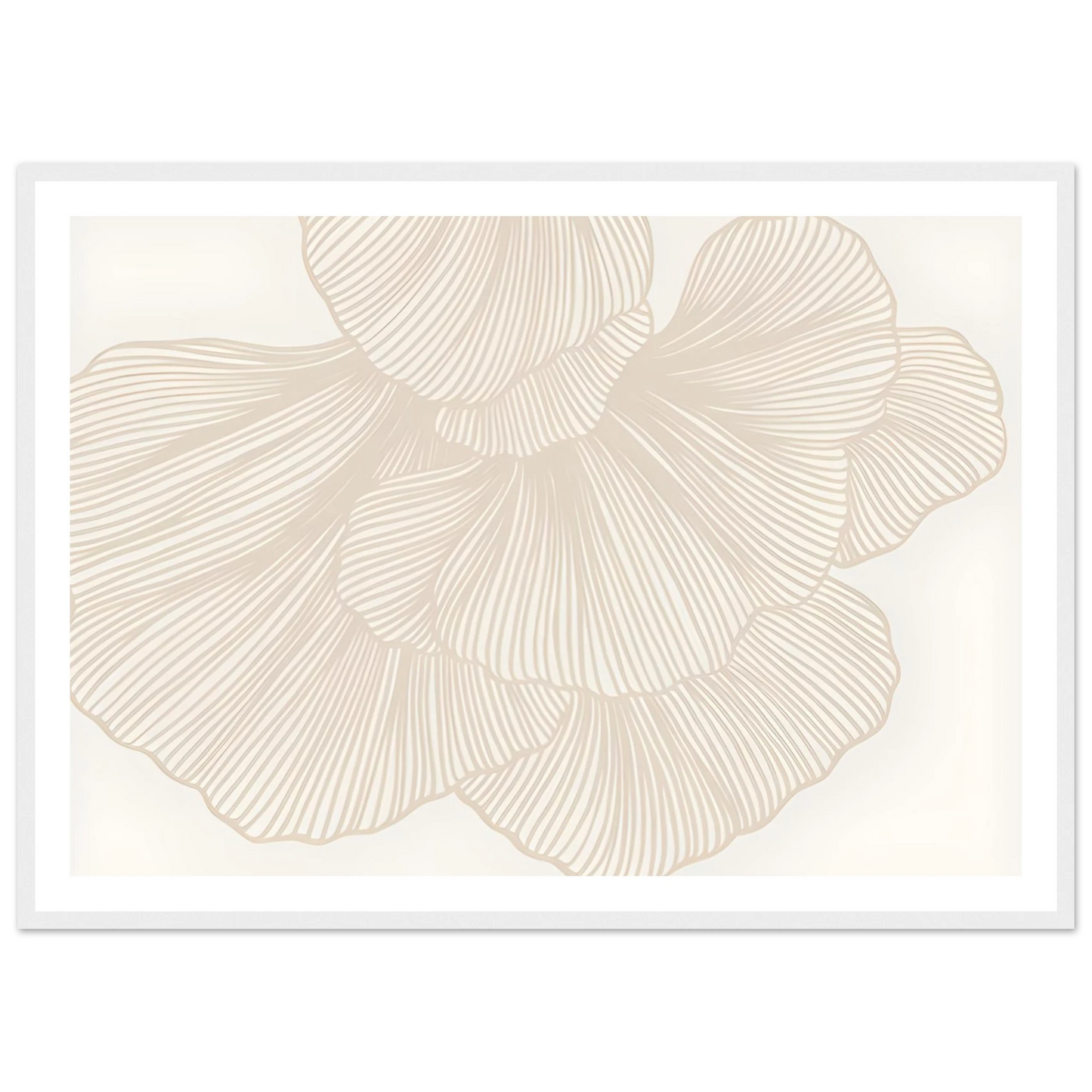 Flower Lines - Poster - Arthena