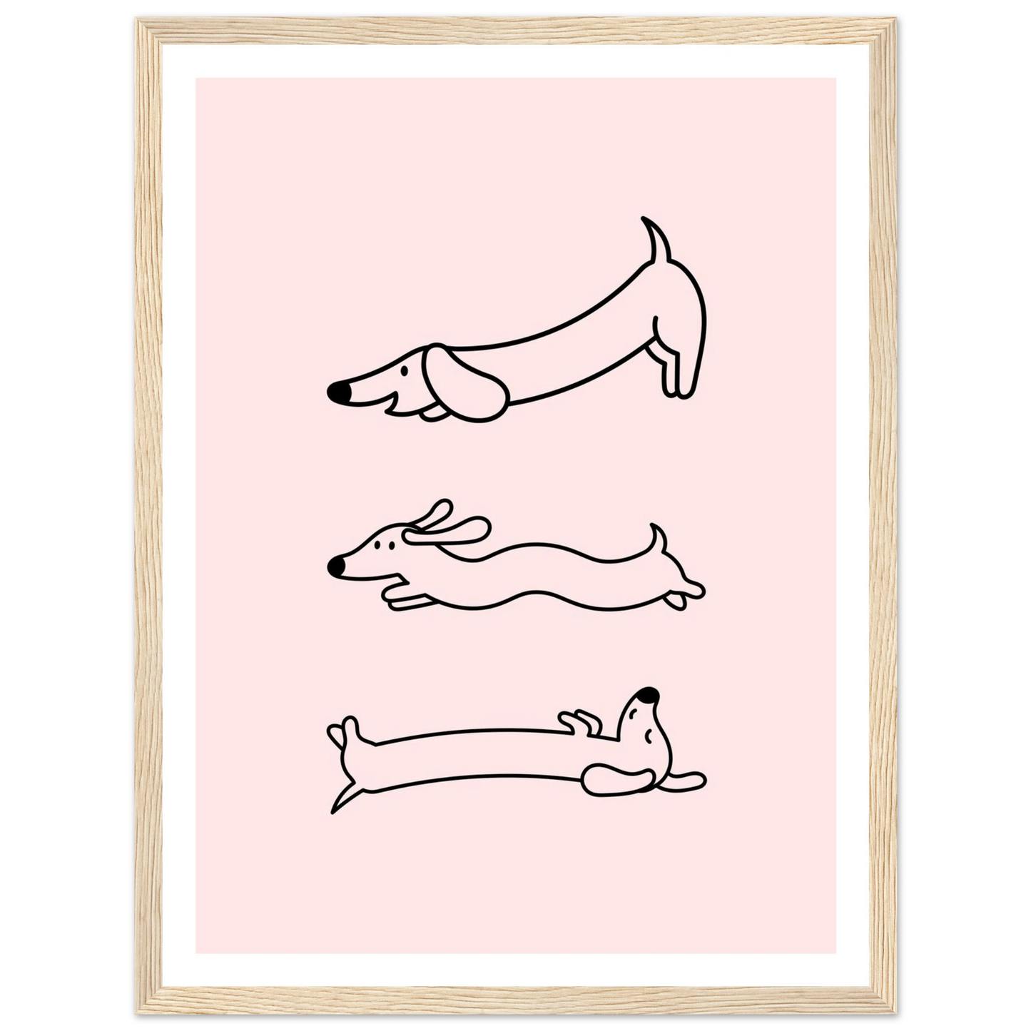 Happy Wienerdog - Poster - Arthena