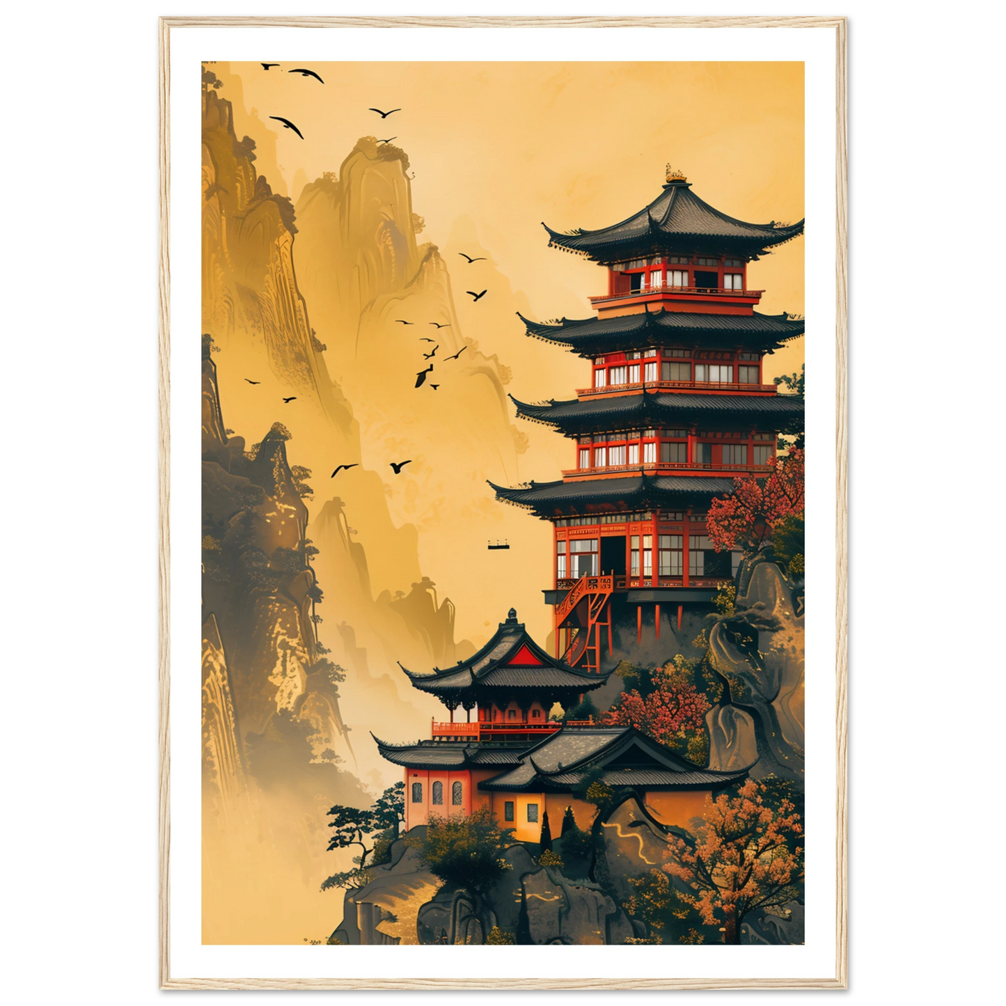 Temple of Tranquility - Poster - Arthena
