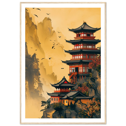 Temple of Tranquility - Poster - Arthena