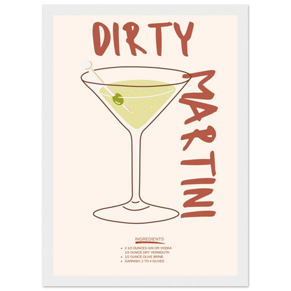 Dirty Martini - Poster - Arthena