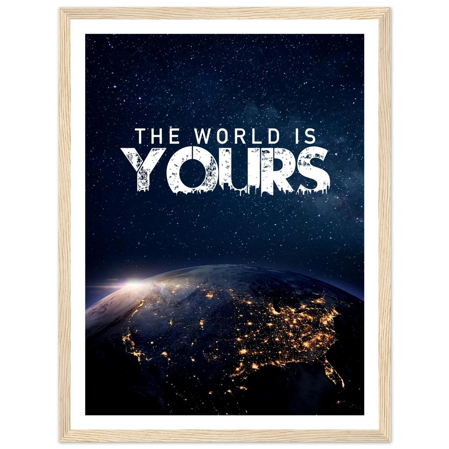 The World Is Yours - Poster - Arthena
