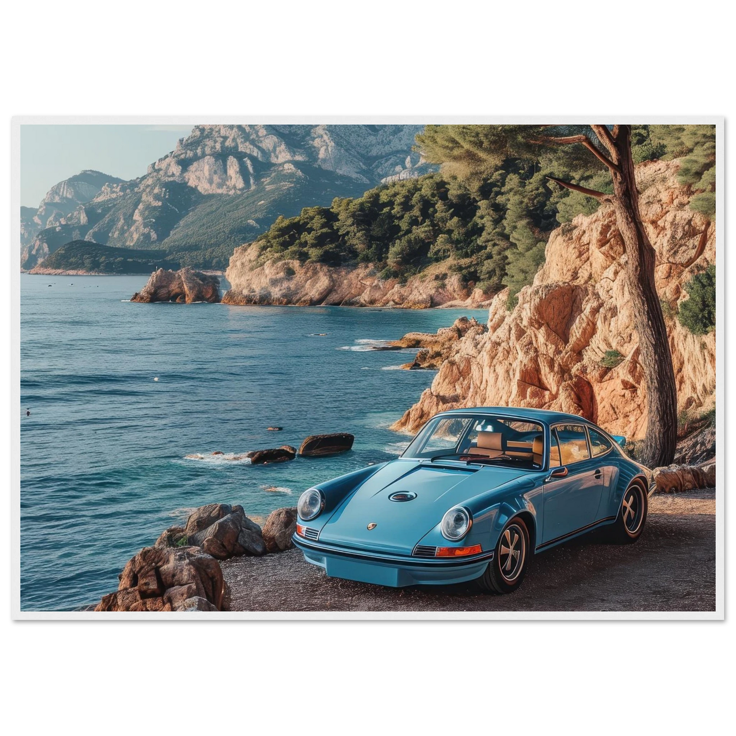 Car Tour of the Amalfi Coast - Poster - Arthena